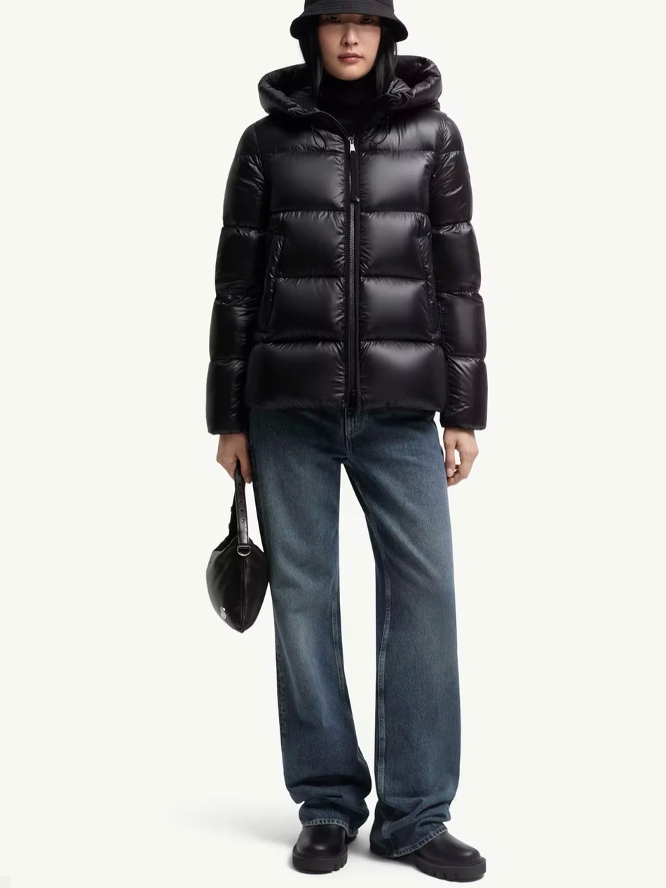 Moncler Serittes Hooded Short Down Jacket